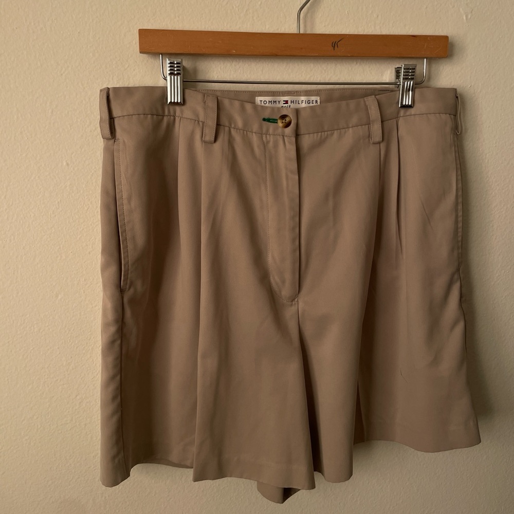 Long Khaki Shorts